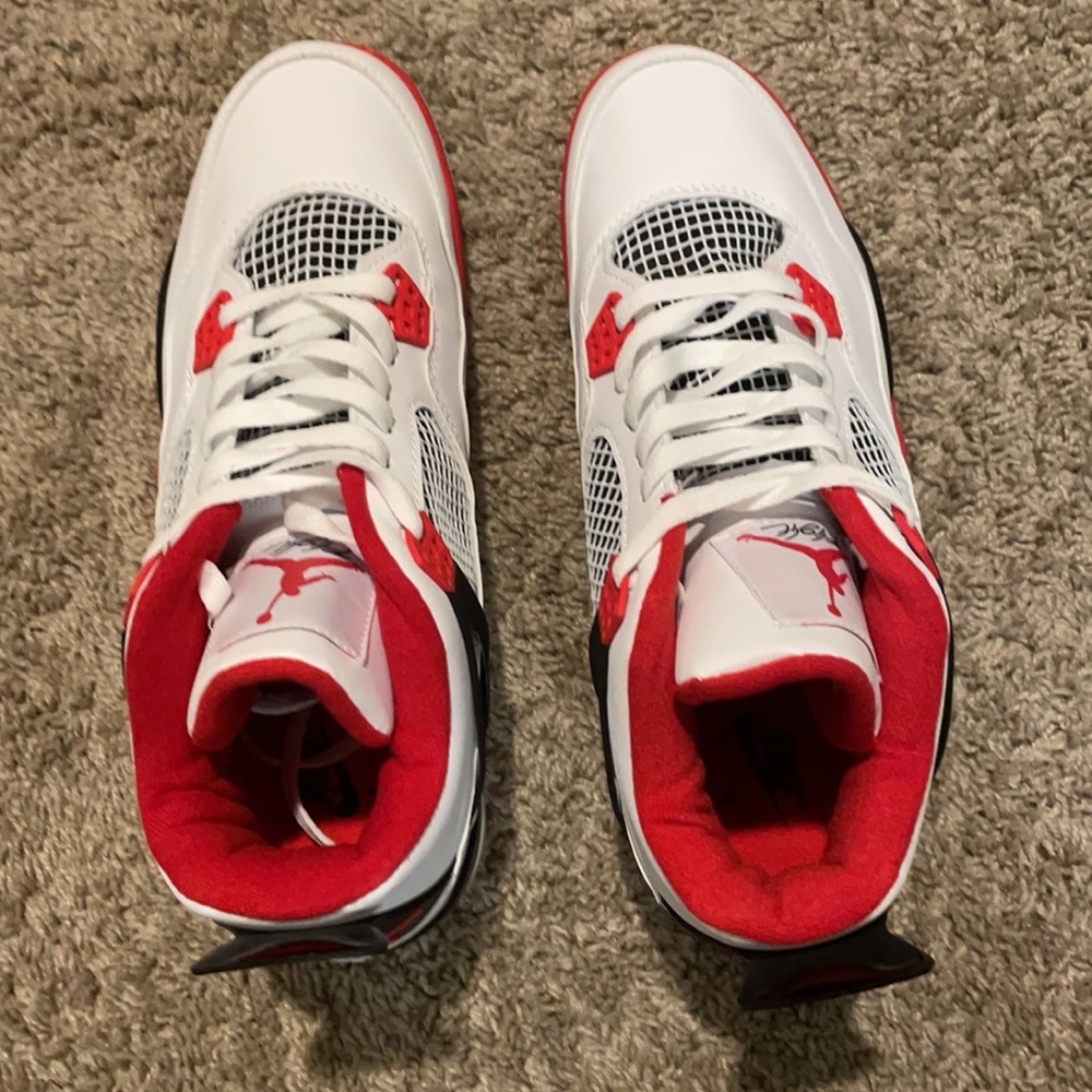 Size 13 Jordan Fire Red 4s